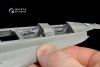 Quinta Studio QD48145 F/A-18B 3D-Printed & coloured Interior on decal paper (for Kinetic kit) 1/48